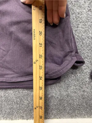 The North Face women's Medium Flashdry Purple Quarter-Zip Performance Top thumbnail 2