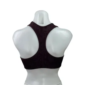 Gymshark Adapt Animal X Whitney Brown Seamless Twist Front Sports Bra Tank Top S thumbnail 3