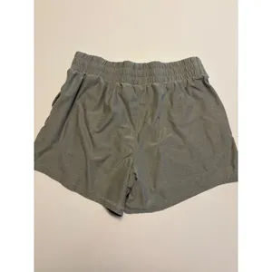 Athletic Works Lounge Shorts Womens Small Gray Smocked Waist Active Pocket 0165 thumbnail 2