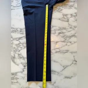 NWT Quince Navy Business Casual Italian Wool Slim Leg Ankle Pants Size 6 thumbnail 9