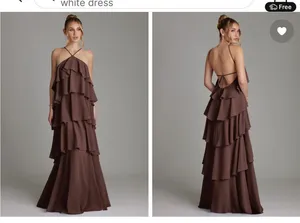 Azazie Bridesmaid Dress ganache thumbnail 2