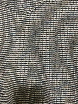 Madewell Black & White Striped Turtleneck Sweater thumbnail 3