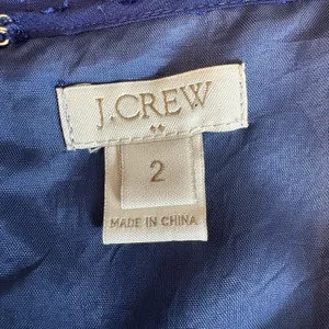 J.Crew Swiss Dot Maxi Dress Blue Spaghetti Strap Flowy Vacation Summer Size 2 thumbnail 6