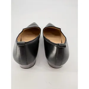 Franco Sarto Vianna Loafer Pump Womens 8 Black Leather Pointed Toe Block Heel thumbnail 9