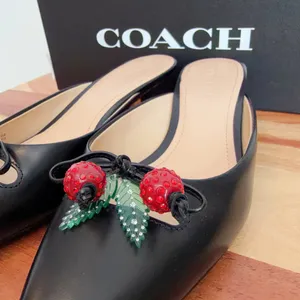 NWT Coach Mule With Cherries size US7 thumbnail 6