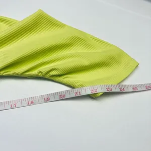Zyia Active Leggings Womens 12 Neon Yellow Blue Parallel Luxe Hi-Rise 7/8 Yoga‎ thumbnail 9