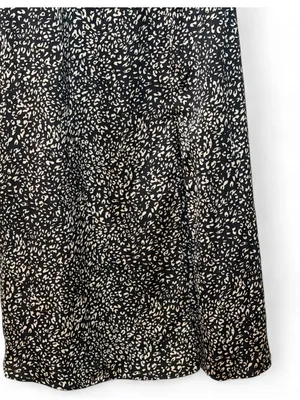 Lulus Women’s Being Bold Leopard Print Satin Midi Slip Dress Size Small thumbnail 9