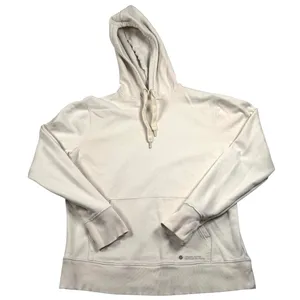 Outerknown Hoodie‎ Womens Medium Cream Organic Cotton Spandex Pullover Casual thumbnail 1