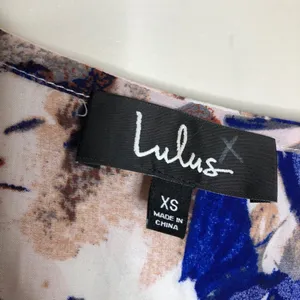 Lulu’s Loveliest of All Floral Lace-Up Maxi Dress thumbnail 3