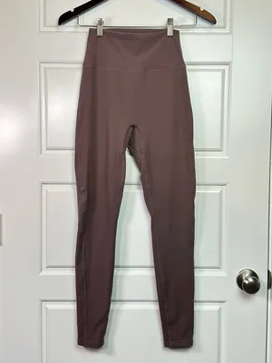 Buffbunny Legacy Ultra High Rise Performance Athletic Leggings Mocha Size Small thumbnail 2