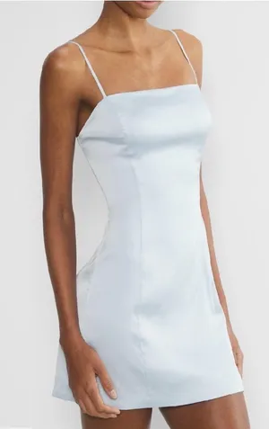 Sunday Aritzia Best Dress Mini Blue  thumbnail 1