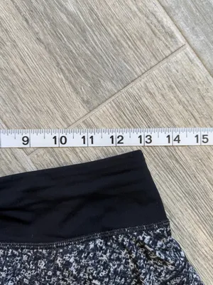 Lululemon Athletica Soundwave White Black Quick Pace Skirt Skort Women's Size 4 thumbnail 8