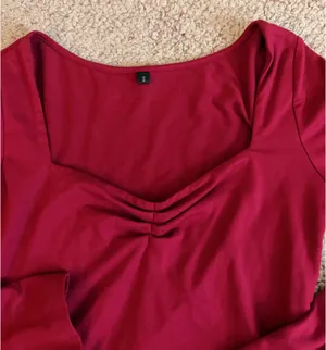 Amazon Cropped long sleeve top thumbnail 3