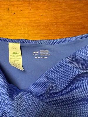 aerie Royal Blue High-Waist Bikini Bottom thumbnail 2