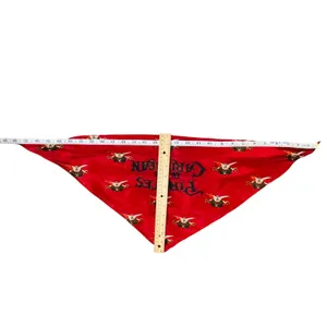 Disney Cruise Line Pirates of the‎ Caribbean Red Bandana Mickey Pirate Scarf thumbnail 4