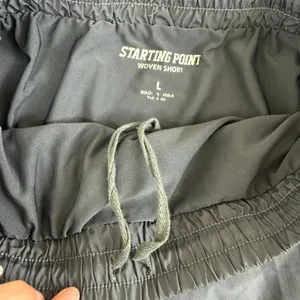 Starting Point gray pull on drawstring active‎ athletic woven lined gym shorts L Size L thumbnail 5