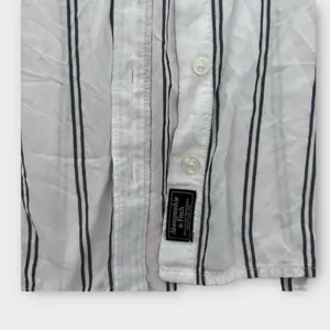 Black and White Striped Abercrombie & Fitch Button Down thumbnail 2