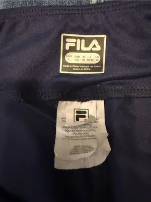 FILA Men’s Navy, White & Red Swim Rash Shorts thumbnail 3