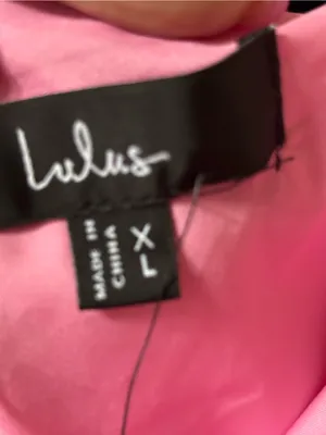Lulu's Pink & Coral Floral One-Shoulder Midi Dress thumbnail 4