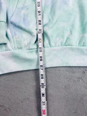 Kelloggs Breakfast Club Hoodie Unisex Small Blue Green Frosted Flakes Tie Dye thumbnail 5