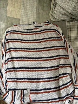 2Hearts Striped Sweater Multiple thumbnail 2