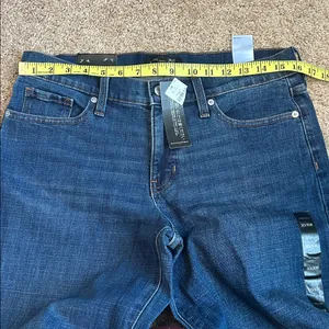 Banana Republic Dark Blue Wide-Leg Jeans Size 30 thumbnail 7