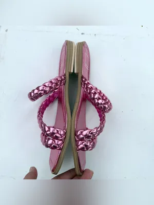 Dolce Vita Women’s Shoes Sandals Pink Metallic Slip On Flip Flop Size 9 thumbnail 3