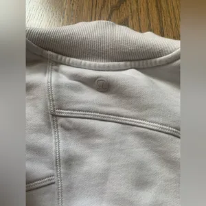 Lululemon broken beats sweater dress XS alpine white thumbnail 10