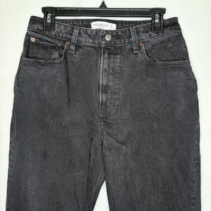 Abercrombie & Fitch Black Curve Love 90’s Relaxed Jeans thumbnail 5