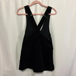 Free People Canyonlands Corduroy Jumper Black Pinafore Dress Size 2 OB832422 thumbnail 5
