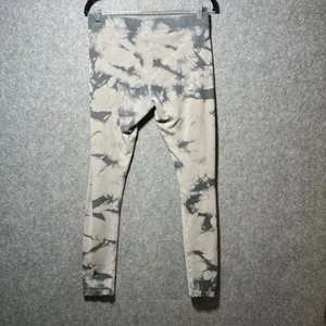 Kensie‎ Womens Grey White Tie Dye Leggings Size 6 Elastic Waist Slim Fit Pants thumbnail 6