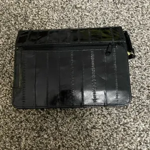 Black Shoulder Crossbody Wallet Bag Purse thumbnail 10