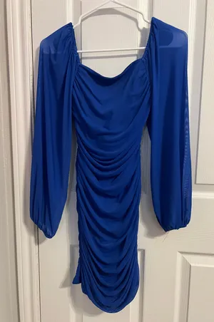 royal blue Hoco Dress Size XS thumbnail 1