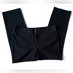 Charter Club NWT Lexington Straight-Leg Pants 12 Petite Black thumbnail 3