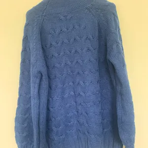 PROMESA Boutique Blue Chunky Turtleneck Sweater thumbnail 9