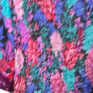SO Floral Women's Long Sleeve Rusched Front Crop Blouse Sz L NWT thumbnail 8