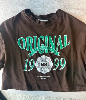 Crop top Brown thumbnail 1
