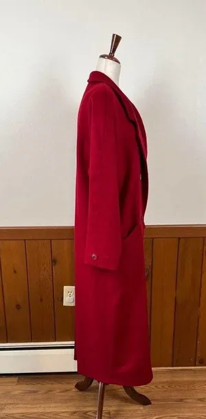 Gorgeous Vintage 1980s Cassidy Hand Tailored Wool Coat! thumbnail 3