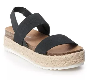 Madden Girl NWT Black Platform Sandals. Size 8.5 thumbnail 1