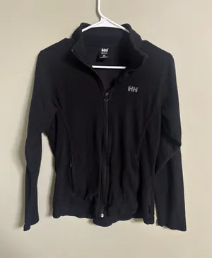 Helly Hansen Women's Daybreaker Full Zip Fleece Jacket Black Size Medium thumbnail 1