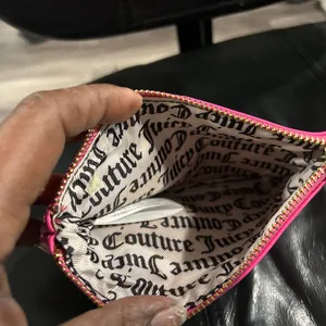 Juicy Couture Hot Pink Cosmetic Pouch thumbnail 6