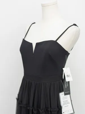 Adrianna Papell - Ruffle Tiered Mesh Sleeveless Gown thumbnail 12