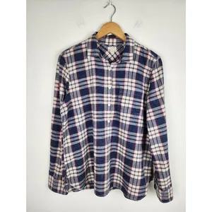 J.Crew Women's Plaid Shirt Homespun Boy Fit Popover Blouse 100% Cotton Size M thumbnail 5