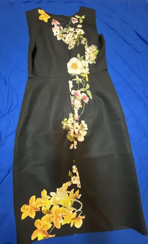 Brooks Brothers Floral Print Sleeveless Sheath Dress Size 0 thumbnail 12