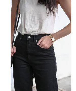 NEW Everlane The Way High Jean in Coal Size 31 thumbnail 2