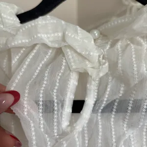 Babydoll Mesh Long Sleeve Top thumbnail 7