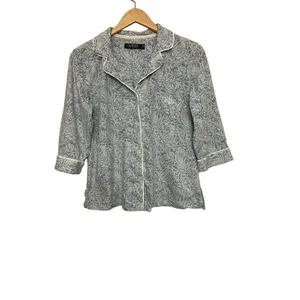 Lauren Ralph Lauren paisley print pajama set. Size: M thumbnail 2