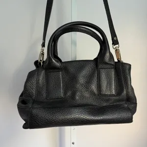 Kate Spade Southport Ave Sloan Black Leather Pebbled Handbag‎ Designer Purse thumbnail 6