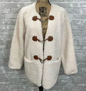 7 For All Mankind Ivory Sherpa
Boucle Jacket thumbnail 2