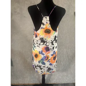 newbury kustom dress floral‎ dress mini slip lined small thumbnail 3